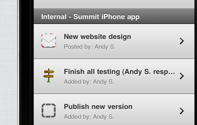 Summit - Basecamp for iPhone