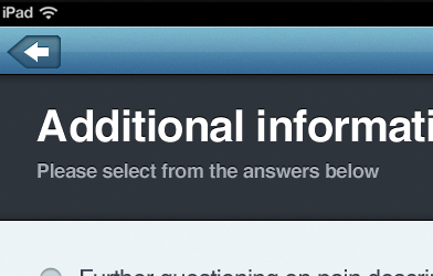 Pain in Practice iPad App